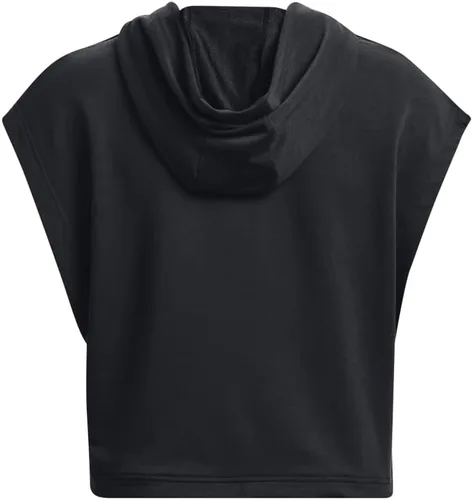 Vista 4 de Under Armour Sudadera con capucha Rival Terry de manga corta para mujer