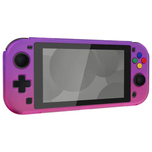 Vista 7 de eXtremeRate PlayVital - Funda protectora personalizada para Nintendo Switch Lite, funda rígida para Nintendo Switch Lite, 1 protector de pantalla