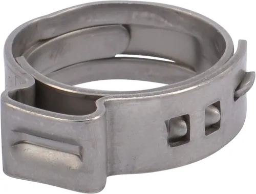 Vista 6 de SharkBite - Anillo de abrazadera de 1/2 pulgada, accesorios de fontanería de acero inoxidable, tubo PEX, PE-RT, UC953A