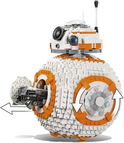 Vista 5 de Juego de armado LEGO Star Wars VIII BB-8 75187 (1106 piezas)