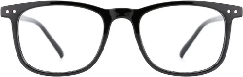 Vista 11 de TIJN Blue Light Blocking Glasses, Square Frame for Computer Gaming Negro
