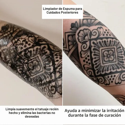 Vista 2 de Stories & Ink Tattoo Care Foam Para tatuajes frescos, 5.1 onzas líquidas