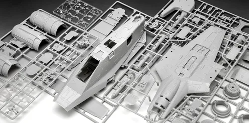 Vista 6 de Revell 06781 Star Wars: The Mandalorian Razor Crest™ (Din Djarin) 1:72 Escala 1:72 Kit de modelo de plástico sin construir/sin pintar