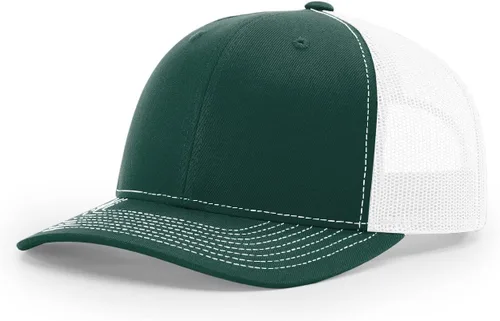 Vista 12 de Richardson 112 Gorra de Camionero - Gorra Snapback Ajustable Premium - Gorras Richardson en Blanco de Seis Paneles Estructurados Árbol real Max 7
