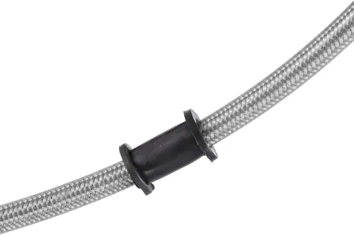 Vista 6 de X AUTOHAUX 94.5 in AN3 M10 Línea de freno hidráulico para coche, manguera de aceite, 28 °, acero inoxidable para coche, motocicleta, motocross