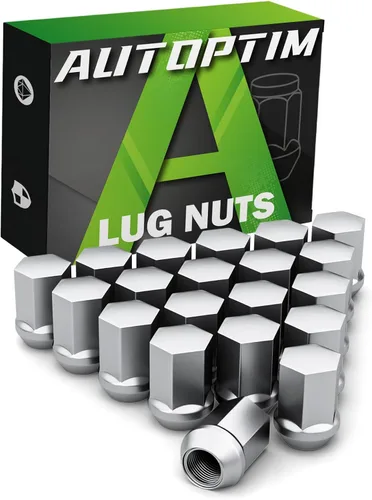 Vista 12 de AUTOPTIM Tuercas negras 9/16-18 – Reemplazo para Dodge Ram 1500 2002-2010, Dodge Durango 2004-2009, 20 piezas de altura de 1.54 pulgadas, hexagonal