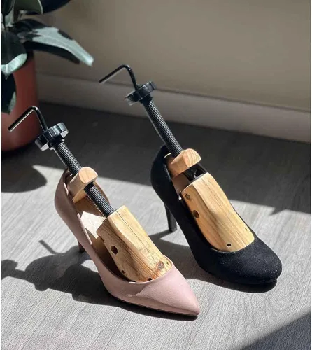 Vista 9 de Camilla ajustable para zapatos Unisex de madera elástica