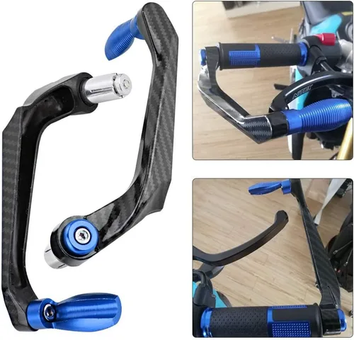 Vista 5 de KIMISS Manillar universal de aluminio CNC de 7/8 pulgadas, 0.866 in, palanca de embrague de freno para motocicleta, motocicleta, scooters, coches