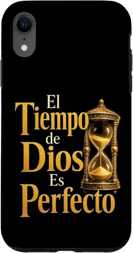 Vista 29 de Fe Cristiana El Tiempo De Dios ES Perfecto Hourglass Case for iPhone Air