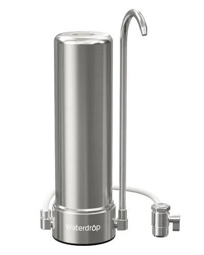 Vista 10 de Waterdrop CTF-05 Filtro de agua para grifo de fregadero con filtro Blanco (Plastic White)