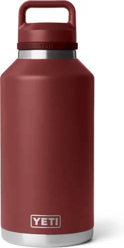 Vista 12 de Yeti Rambler - Termo de 64 onzas, aislado al vacío, de acero inoxidable, con tapa para sorber, color blanco.