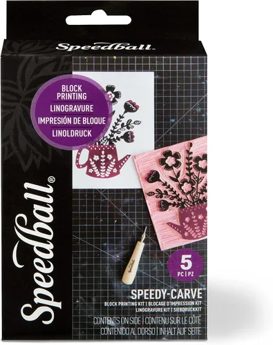 Vista 4 de Juego para estampar Speedball de tallado rápido