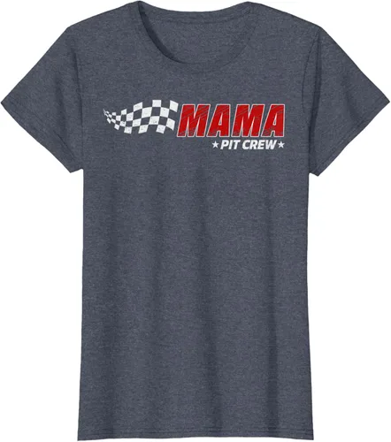 Vista 62 de Mama Pit Crew Race Car Birthday Family Matching Pit Crew Camiseta