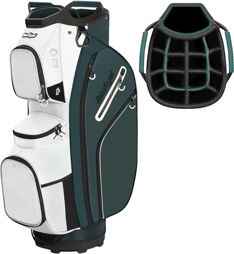 Vista 11 de Golf Cart Bag 15 Way Organizer Divider Top Golf Club Cart Bag for Men Women with Cooler, Handles and Rain Cover
