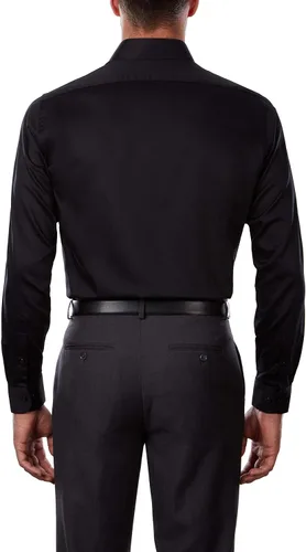 Vista 2 de Van Heusen Men's Dress Shirts Regular Fit Lux Sateen Stretch Solid
