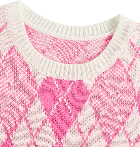 Vista 5 de Floerns - Camiseta corta sin mangas con cuello redondo y diseño de fresas para mujer