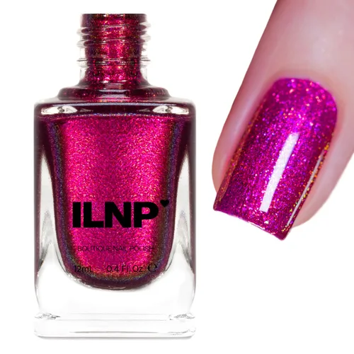 Vista 51 de ILNP 1UP - Esmalte de uñas holográfico, manicura resistente al desprendimiento, laca de uñas de larga duración, acabado suave y brillante,