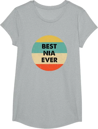 Vista 54 de Camiseta Nia Name, Negro, S