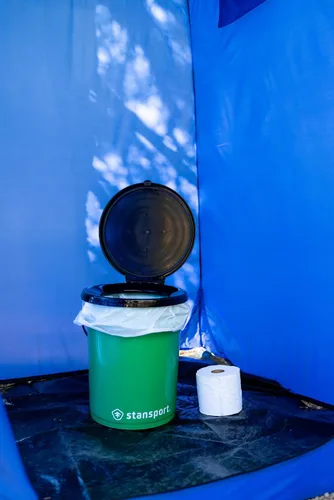 Vista 3 de Stansport Inodoro portátil estilo cubo
