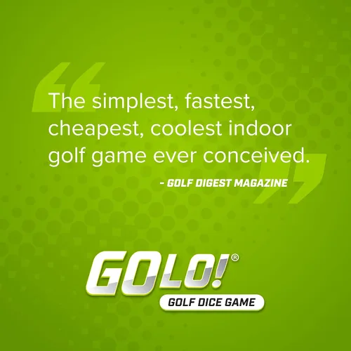 Vista 7 de Zobmondo!! GOLO Juego de dados de golf para golfistas, familias y niños Divertido juego portátil para el hogar, viajes, camping, vacaciones