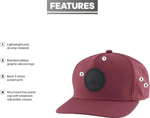 Vista 2 de adidas Gorra con cierre de cremallera alta para hombre Affiliate 2