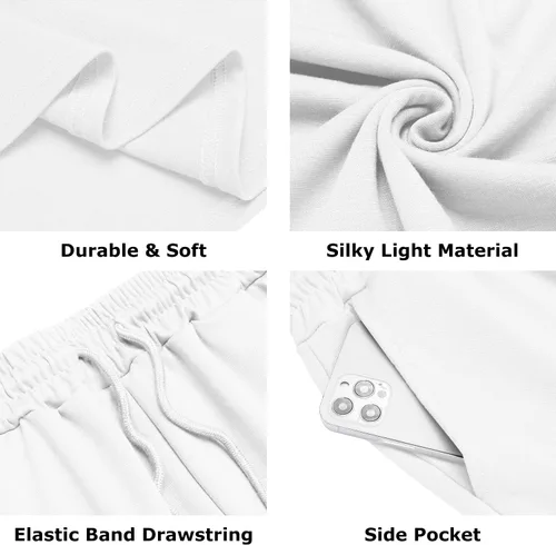 Vista 5 de URRU Conjunto de camisa polo y pantalones cortos de manga corta para hombre, conjunto de dos piezas de verano con cremallera, conjunto deportivo