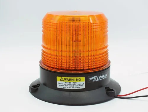 Vista 6 de Luces estroboscópicas de emergencia automotriz para vehículos Luz de advertencia de emergencia LED Flash luz de baliza (azul)