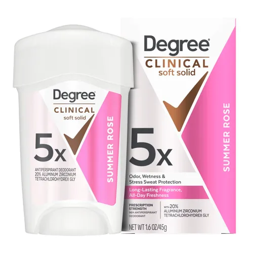 Vista 19 de Degree desodorante y antitranspirante con protección clínica, para ducha de 1.7 oz, conector (Stress Control), 1.7 onza