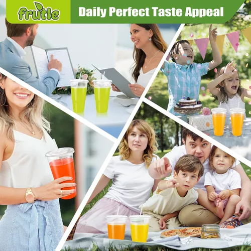 Vista 7 de Vasos de plástico de 32 onzas con tapas y pajitas, vasos desechables para café helado, bebidas frías, batidos, té de burbujas, batidos y bebidas