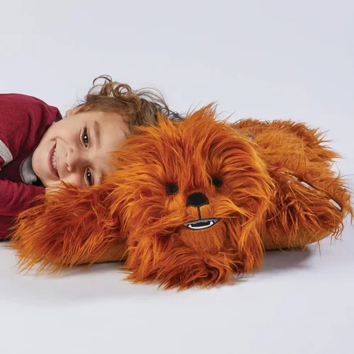 Vista 2 de Pillow Pets Chewbacca - Peluche de peluche de Disney Star Wars, color marrón