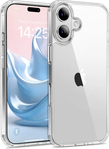 Vista 25 de USLAI Funda para iPhone 11, antiamarilleo, transparente