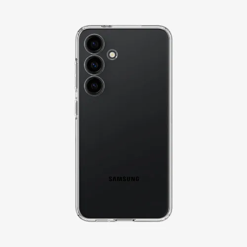 Vista 4 de Spigen Liquid Crystal para Galaxy S24 (2024) [Protección de Grado Militar] - Transparente