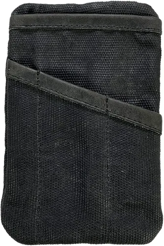 Vista 3 de Hide & Drink, Estuche de bolsillo multiherramientas, Bolsa compacta multiusos con cremallera para artículos de diario (EDC), Mini estuche de Negro