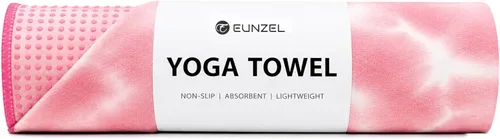 Vista 24 de Eunzel Toalla de yoga, toalla para esterilla de yoga caliente con puntos de agarre, absorbente de sudor, antideslizante, para yoga caliente, pilates