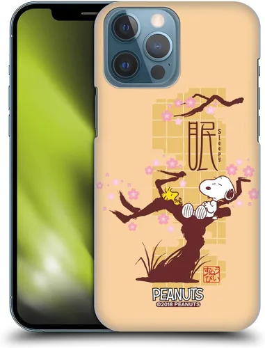 Vista 30 de Head Case Designs Funda rígida con licencia oficial de Peanuts Charlie Brown Oriental Snoopy compatible con Apple iPhone 7/8/SE 2020 y 2022