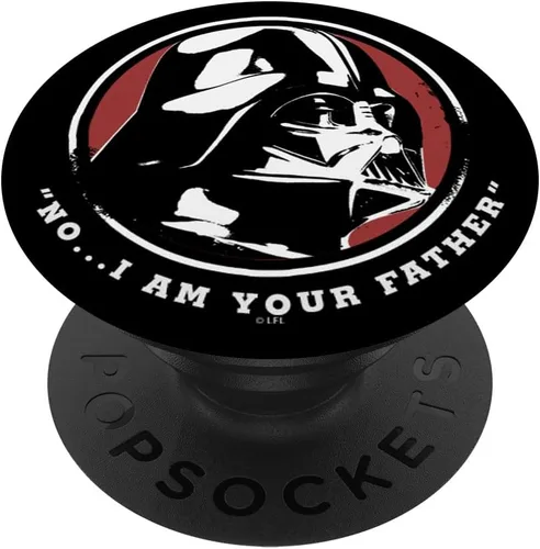 Vista 6 de Star Wars Darth Vader No I Am Your Father - PopSockets MagSafe PopGrip para iPhone
