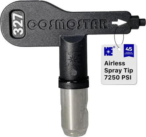Vista 29 de Cosmostar 211 Boquilla de punta de pulverización sin aire resistente, reversible, fácil de limpiar, compatible con RAC IV y TRU211 Tip Guard