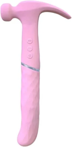 Vista 7 de Vibrador Punto G Martillo de doble cabeza Martillo vibrador huevo vibrante Mujer Juguetes sexuales para adultos Masturbándose Juguetes sexuales