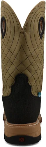 Vista 5 de Twisted X Mens 12" Pull On Soft Toe Western Work Boot