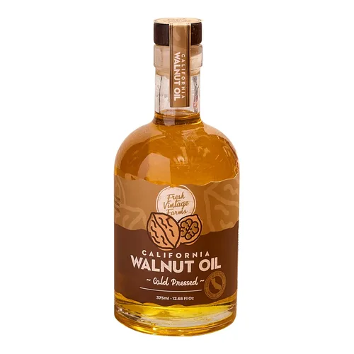 Vista 13 de Fresh Vintage Farms 100% aceite de nuez prensado en frío, 12.68 onzas