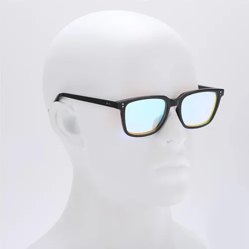 Vista 7 de Lentes de corrección de daltonismo, lentes de daltonismo rojo-verde, marco completo, universales para hombres y mujeres, revestimiento especial