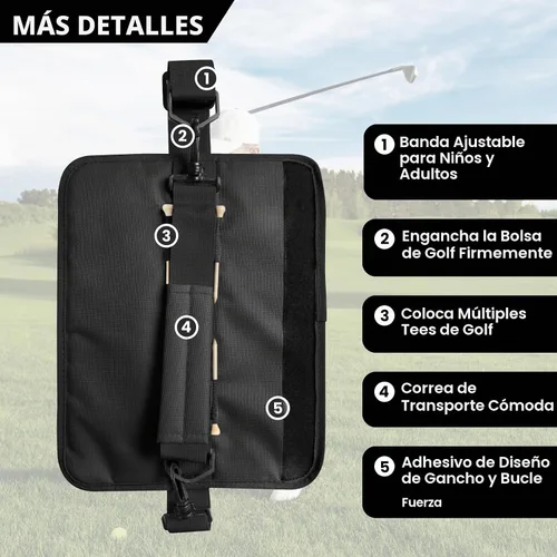 Vista 2 de FINGER TEN Mini Golf Bag for 3-7 Clubs