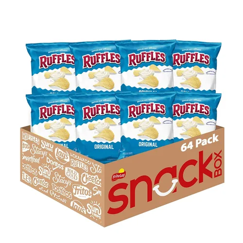 Vista 10 de Ruffles Paquete variado de papas fritas, 40