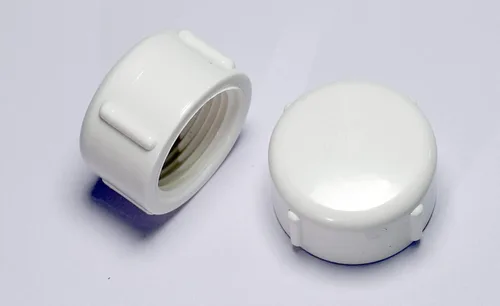 Vista 6 de Rainbow Dream Adaptador de enchufe hembra de rosca de PVC de 1 pulgada BSPT - 10 paquetes, blanco