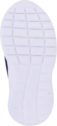 Vista 5 de Nautica Tenis sin cordones para niña, zapatos deportivos para correr, caminar, jugar tenis y deportes (niños pequeños)