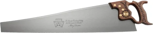Vista 11 de Disston Sierra de rasgado profesional con mango de nogal de 26" para madera