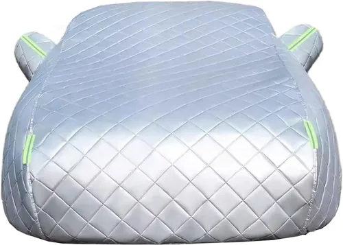 Vista 7 de Funda protectora de granizo para Daewoo Leganza Matiz Nexia Nubira Tacuma, funda de automóvil de tela Oxford gruesa con cremallera para puerta