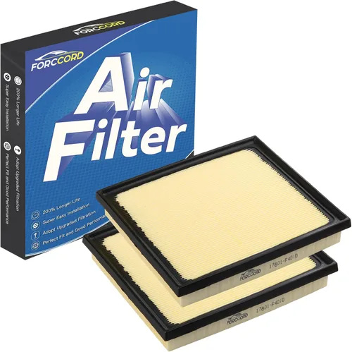Vista 17 de Paquete de 2 Filtros de Aire para Motor Compatible con Volkswagen Atlas 2025-18 2.0L 3.6L, 2025-20 Atlas Cross Sport 2.0L 3.6L Reemplazo de Filtro