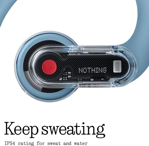 Vista 5 de Nothing Auriculares de oído (abierto) ultraligeros con ganchos ajustables para los oídos, conexión multipunto Bluetooth auriculares con tecnología
