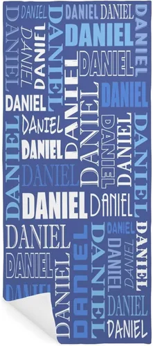 Vista 18 de Toalla personalizada con monograma para baño, 14.5 x 28 pulgadas, toallas personalizadas con nombres, toalla de baño con nombre